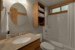 Master Bath with tub shower combo